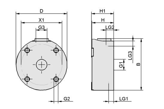 SBS 40 SF G1/8-IG AL