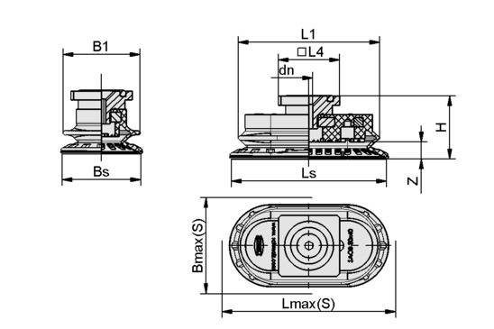 SAOB 60x30 NBR-60 RA