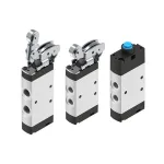 Mechanically operated pneumatic valves