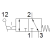 KH/O-3-PK-3 33003 FESTO - Распределитель с тумблером, 3/2 НО/НЗ, 3 мм, изображение 2