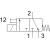 MHE4-M1H-3/2G-1/4 525186 FESTO - Распределитель электр. упр., 3/2 НЗ, G1/4, 24 VDC, изображение 2