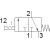 HE-1/2-D-MAXI 186514 FESTO - Отсечной клапан ручной, G1/2, 3/2 бист., изображение 2