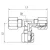 13200 00 002 AIGNEP - Тройник T-образный обжимной 6 мм, изображение 2