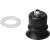 ESS-20-BN 189378 FESTO - Присоска вакуумная круглая сильфон 1.5 гофра, 20 мм, резина NBR, M6, изображение 1