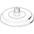 VAS-100-1/4-PUR-B 1396098 FESTO - Присоска вакуумная круглая плоская, 100 мм, полиуретан, G1/4, изображение 1