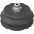 VASB-75-1/4-NBR 35415 FESTO - Присоска вакуумная круглая сильфон 1.5 гофра, 75 мм, резина NBR, G1/4, изображение 1
