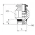 89000 00 008 AIGNEP - Штуцер прямой с нар. резьбой цанговый UNI 1/8-8 мм, изображение 2