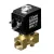 E106BV25 ACL - Клапан электромагнитный, G1/4, двухходовой (2/2) НЗ, без катушки, латунный, изображение 1