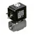 E110CV64 ACL - Клапан электромагнитный, G3/8, двухходовой (2/2) НЗ, без катушки, нерж., изображение 1