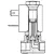 E111AB15 ACL - Клапан электромагнитный, G1/8, трёхходовой (3/2) НЗ, без катушки, нерж., изображение 2
