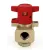 THS2000-02 B&B PNEUMATICS - Отсечной клапан ручной, G1/4, 3/2 бист., изображение 2