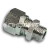 201Z0814 PNEUMAX - Штуцер прямой с нар. резьбой обжимной G1/4-8 мм, изображение 1