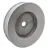 FSGPL 100N G1/2 CAMOZZI - Присоска вакуумная круглая сильфон 1.5 гофра, 100 мм, резина NBR, G1/2, изображение 2