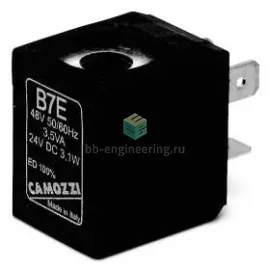 B7E CAMOZZI - Катушка электромагнитная 230 V AC, 9 VA, 22 мм, Ø10.3 мм, DIN B 11 мм, изображение 1