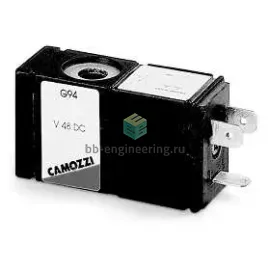 G93 CAMOZZI - Катушка электромагнитная 24 V DC, 1.9 W, 22 мм, Ø10.2 мм, DIN B 11 мм, изображение 1