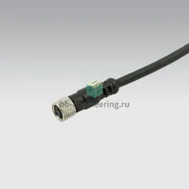 02400A0500 METAL WORK - Разъём M8X1, 3-пин прямой с кабелем, 3-пров. 5 м, изображение 1