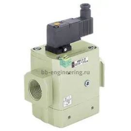 EAV2000-F02-5Y-Q SMC - Клапан плавного пуска электр. упр., G1/4, 24 V DC, 3/2 НЗ, изображение 1