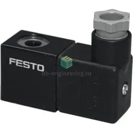 MSFG-12 4526 FESTO - Катушка электромагнитная с разъёмом 12 V DC, 4.1 W, 22 мм, изображение 1