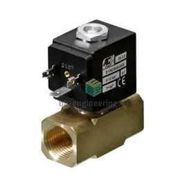 E106DV52 ACL - Клапан электромагнитный, G1/2, двухходовой (2/2) НЗ, без катушки, латунный, изображение 1