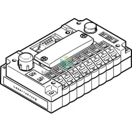 CPV14-GE-DI02-8 546190 FESTO - Электрический интерфейс, изображение 1