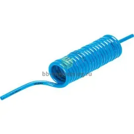 PUN-4X0,75-S-0,5-BL 197587 FESTO - Шланг спиральный полиуретановый 4 мм, синий, изображение 1