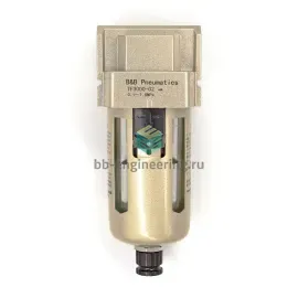 TF3000-02 B&B PNEUMATICS - Фильтр, G1/4, 40 мкм, ручной конд.-отвод, изображение 1