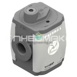 T171BAP PNEUMAX - Клапан плавного пуска, G1/4, 2/2 НЗ, изображение 1