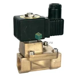 TE-10 AC220V B&B PNEUMATICS - Клапан электромагнитный, G3/8, двухходовой (2/2) НЗ, 220 V AC, латунный, изображение 1