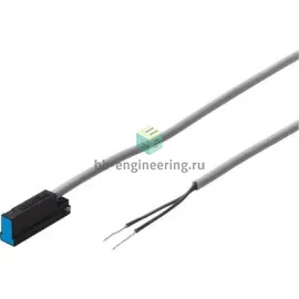 SME-8-K-LED-230 152820 FESTO - Датчик положения герконовый, НО, кабель 2-пров. 2.5 м, изображение 1