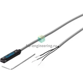 SME-8-O-K-LED-24 160251 FESTO - Датчик положения герконовый, НО, кабель 3-пров. 7.5 м, изображение 1