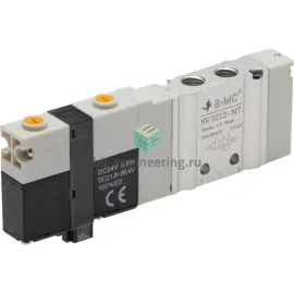 SV5412U-M5E4 EMC - Распределитель электр. упр., 2X3/2 НO/НЗ, M5, 24 VDC, изображение 1