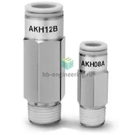 AKH04A-M5 SMC - Обратный клапан M5-4 мм, изображение 1