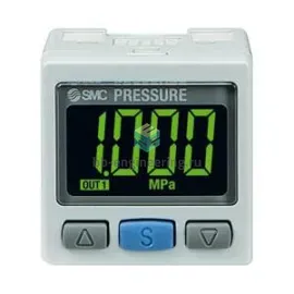 ISE30A-C6L-P SMC - Реле давления -1÷10 бар, НО/НЗ PNP, 6 мм, изображение 1
