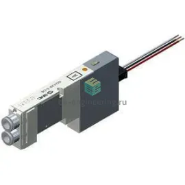 SQ1241DN-5LO1-C6-Q SMC - Распределитель электр. упр., 5/2 бист., 6 мм, 24 VDC, изображение 1