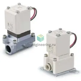 VXZ230EG SMC - Клапан электромагнитный, 12 мм (трубка), двухходовой (2/2) НЗ, 24 V DC, полимерный, изображение 1