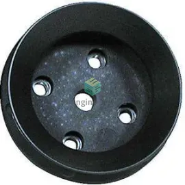 ZP100HBN SMC - Присоска вакуумная круглая сильфон 1.5 гофра, 100 мм, резина NBR, без держателя, изображение 1