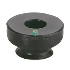 ZP2-02AUS SMC - Присоска вакуумная круглая плоская, 2 мм, силикон, без держателя, изображение 1