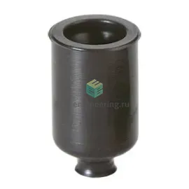 ZP2-B04UN SMC - Присоска вакуумная плоская, 4 мм, резина NBR, без держателя, изображение 1