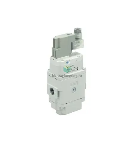 AV3000-F03-5DZB-A SMC - Клапан плавного пуска электр. упр., G3/8, 24 V DC, 3/2 НЗ, изображение 1