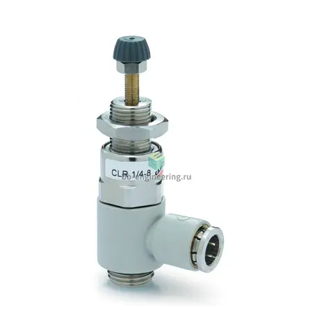CLR 1/8-6 CAMOZZI - Микрорегулятор давления, G1/8-6 мм, 10 бар, изображение 1