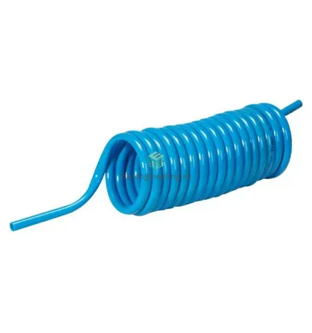 SPC128B75 CAMOZZI - Шланг спиральный полиуретановый 12 мм, 7.5 м, синий, изображение 1