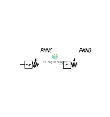 PM11-NC CAMOZZI - Реле давления 1÷10 бар, НЗ, R1/8, изображение 2