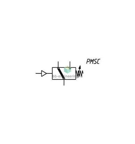 PM11-SC CAMOZZI - Реле давления 2÷10 бар, НО/НЗ, G1/4, изображение 2