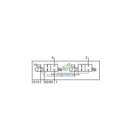 VMPA1-M1H-DS-PI 556841 FESTO - Распределитель электр. упр., 2X2/2 НЗ, 24 VDC, изображение 2