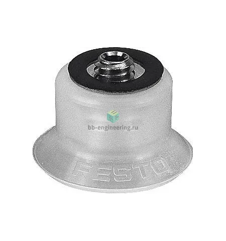 ESS-20-ES 189340 FESTO - Присоска вакуумная круглая сверхглубокая, 20 мм, силикон, M6, изображение 1