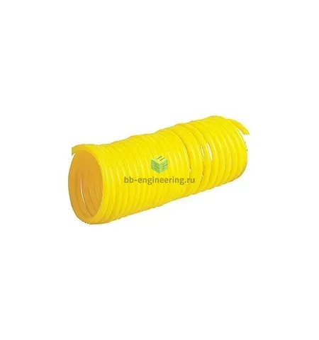 TSP 8/6-G (L=7,5) CAMOZZI - Трубка спиральная полиамидная 8 мм, 7.5 м, желтая, изображение 1