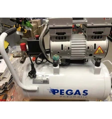 PG-800 6606 PEGAS - Бесшумный компрессор безмасляный, изображение 2