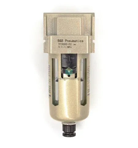 TF3000-02 B&B PNEUMATICS - Фильтр, G1/4, 40 мкм, ручной конд.-отвод, изображение 1