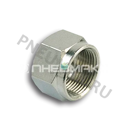 2100600 PNEUMAX - Гайка обжимная M10X1-6 мм, изображение 1