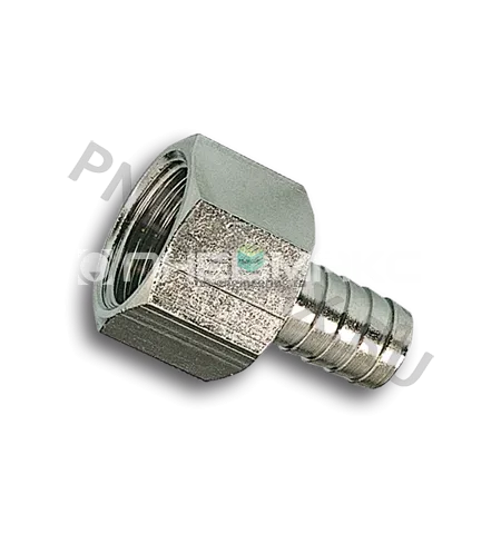 1220714 PNEUMAX - Штуцер прямой с внутр. резьбой ниппельный G1/4-7 мм, изображение 1